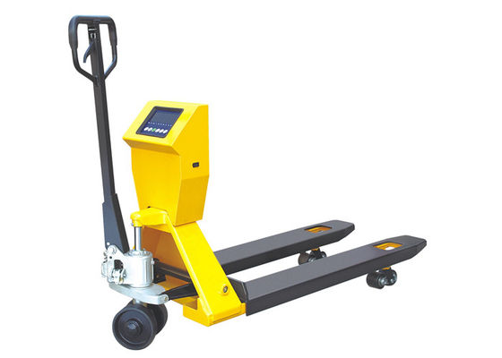calidad  Warehousing Mobile Pallet Truck With Scale High Strength Frame 1150mm​ Fork Length fábrica