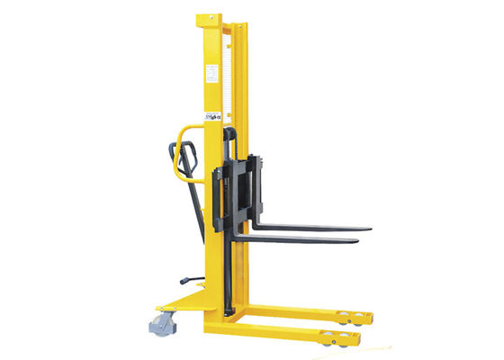 calidad  Flexible Manual Hydraulic Stacker , Manual Stacker Pallet Truck 1235mm ​Turning Radius fábrica